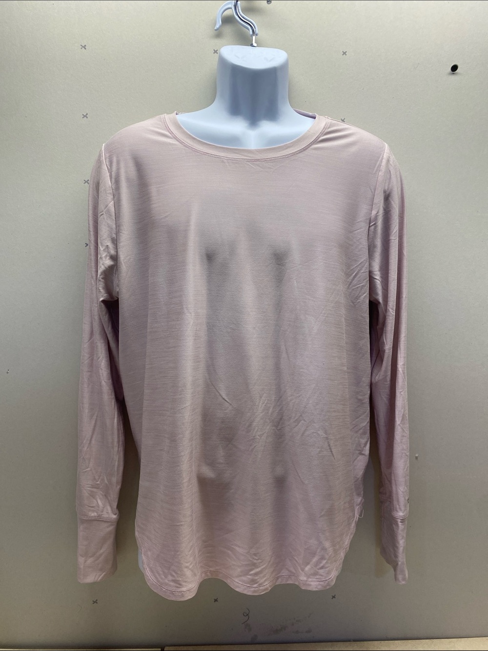 DSG Women's Long Sleeve Tee in Pale Pink